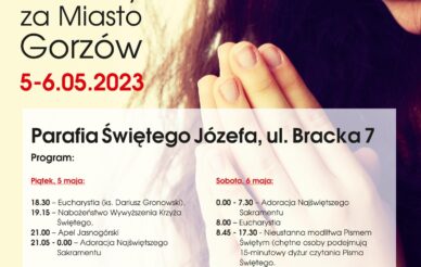 766 minut modlitwy za miasto Gorzów