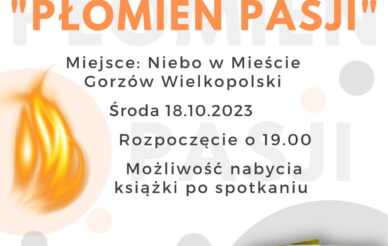 Spotkanie autorskie z o. Wojciechem Jędrzejewskim OP o książce „Płomień Pasji”